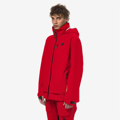 BOZEL 3 LAYERS - SHELL JACKET - Jackets - Mid - MAN - RED