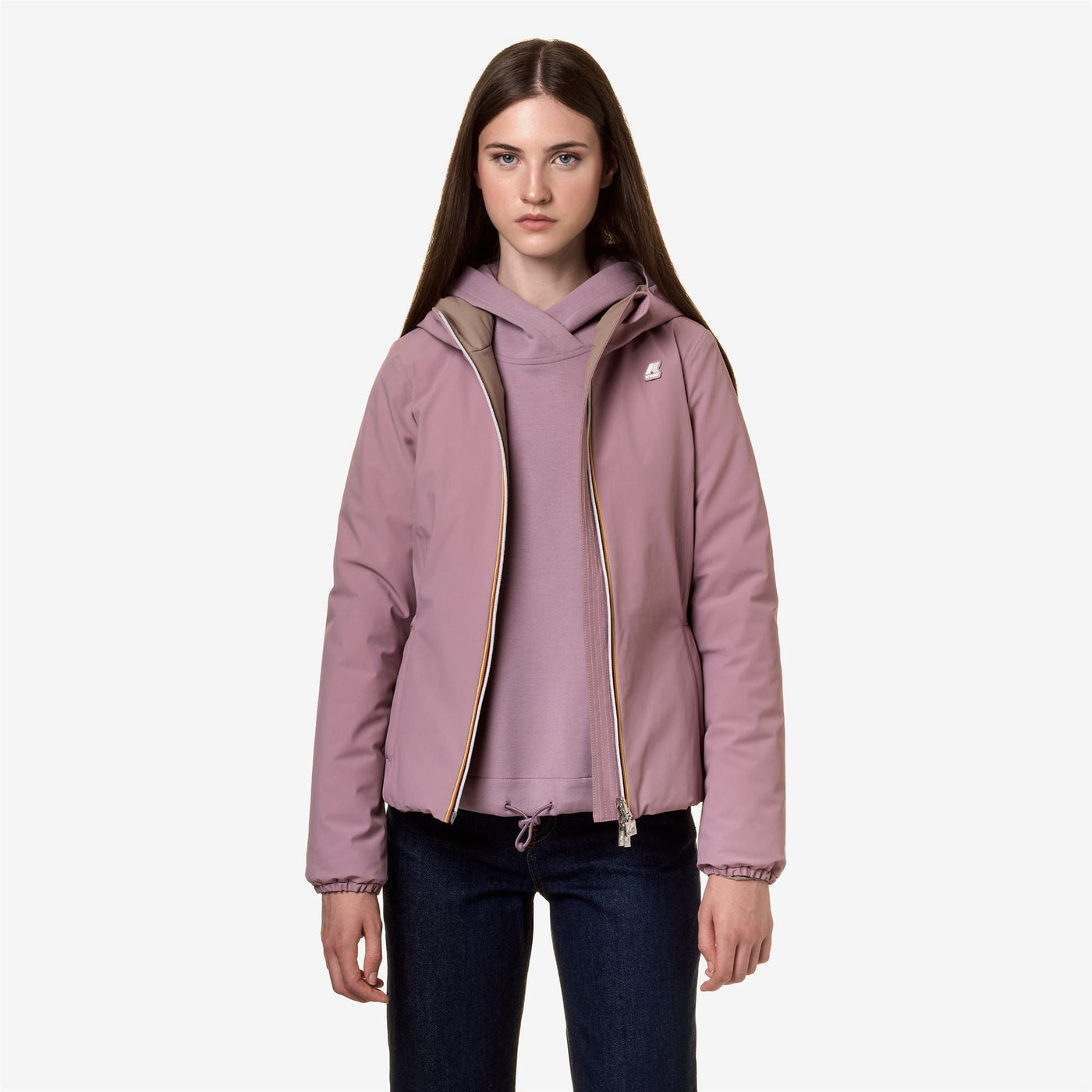 LILY ST WARM REVERSIBLE - Jackets - Short - WOMAN - VIOLET D-BEIGE T