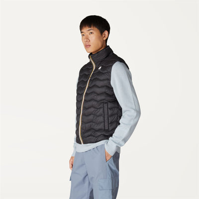 VALEN QUILTED WARM - Jackets - Vest - MAN - BLACK PURE