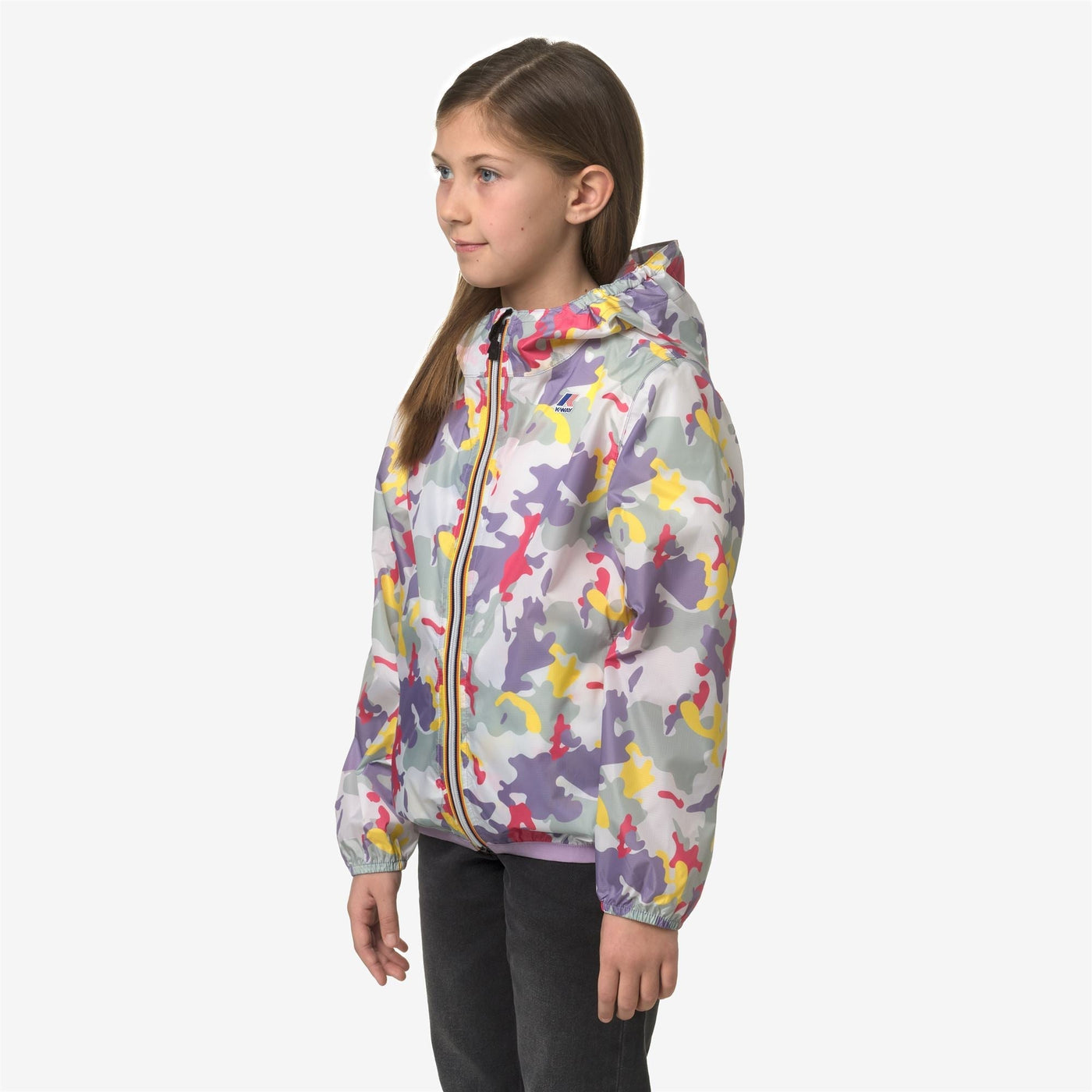 P. LE VRAI 3.0 CLAUDE GRAPHIC - Jackets - Mid - KID UNISEX - CAMO VIOLET-PINK-GREEN