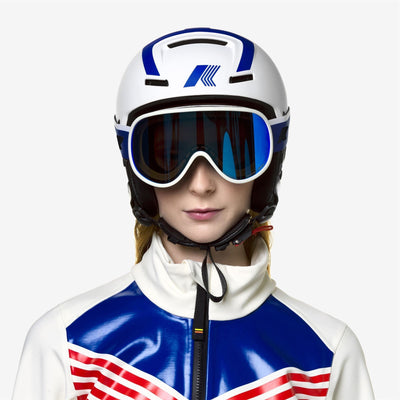 MANNY K-Way - Goggles - Ski  Goggles - UNISEX - WHITE-BM3