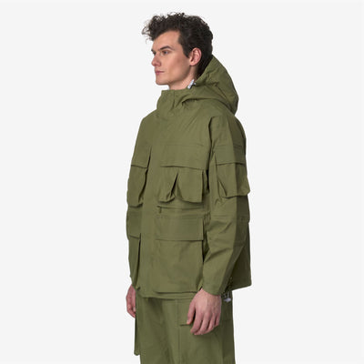 CLAUDEL-SHELL - Jackets - Mid - UNISEX - GREEN SPHAGNUM