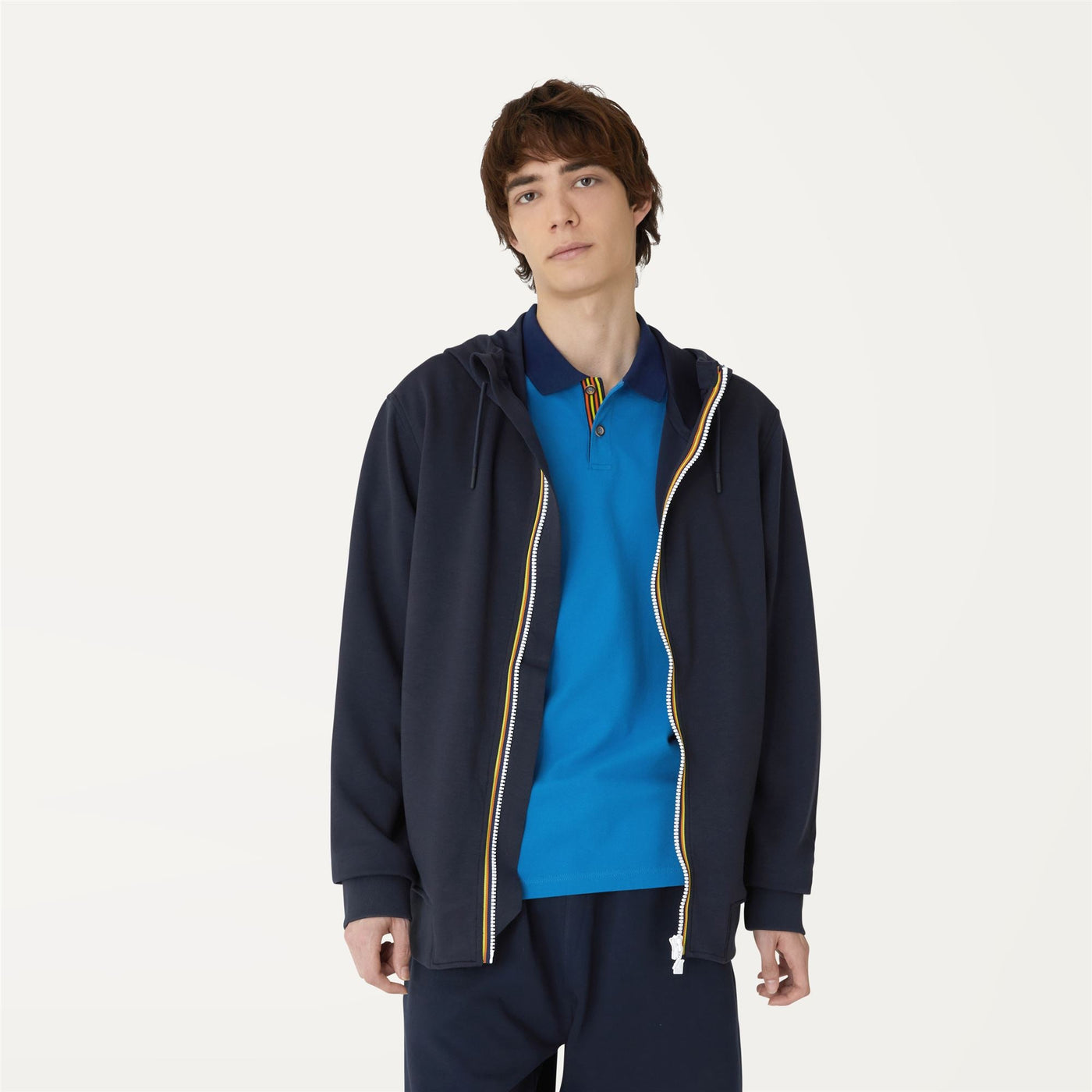 RAINER LIGHT SPACER - Fleece - Jacket - MAN - BLUE DEPTH