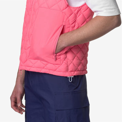 BARNELY ECO LIGHT WARM - Jackets - Vest - UNISEX - PINK CAMELLIA