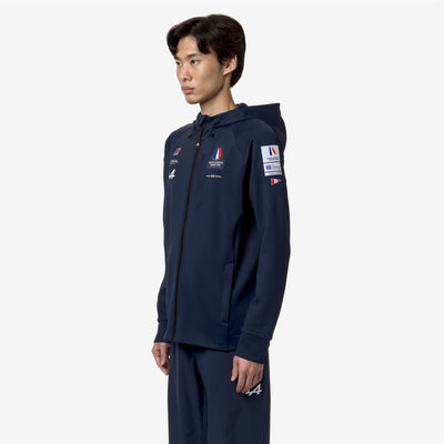 ETAPLES ORIENT EXPRESS TEAM AC - Fleece - Jacket - UNISEX - BLUE DRESS