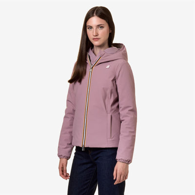 LILY ST WARM REVERSIBLE - Jackets - Short - WOMAN - VIOLET D-BEIGE T