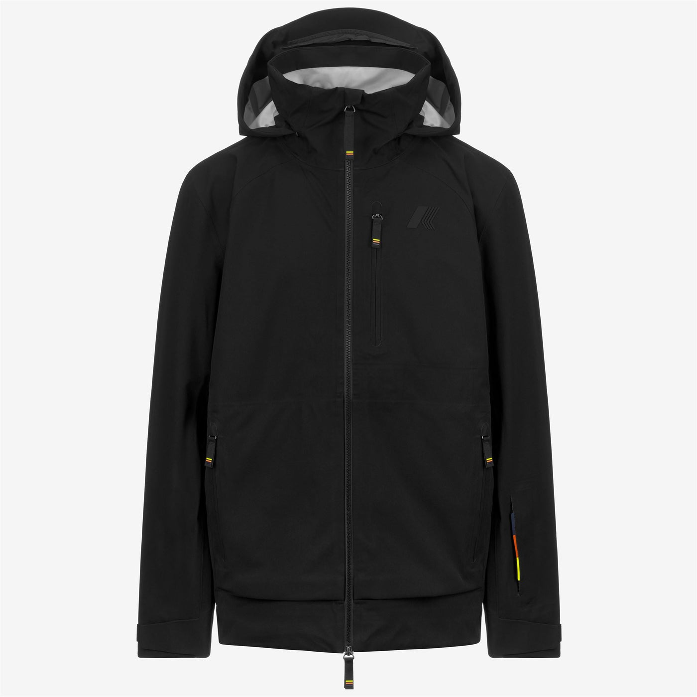 BOZEL 3 LAYERS - SHELL JACKET - Jackets - Mid - MAN - BLACK PURE