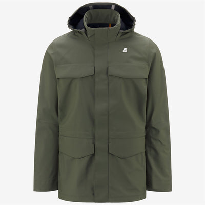 MANPHY BONDED - Jackets - Mid - MAN - GREEN B -BLUE DEPTH