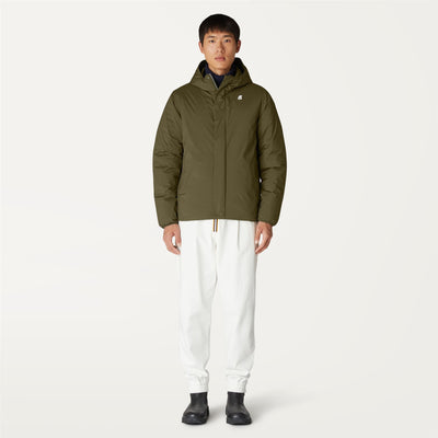 JUKES THERMO  LIGHT REVERSIBLE - Jackets - Short - MAN - GREEN BLACKISH