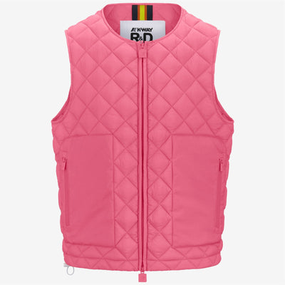 BARNELY ECO LIGHT WARM - Jackets - Vest - UNISEX - PINK CAMELLIA