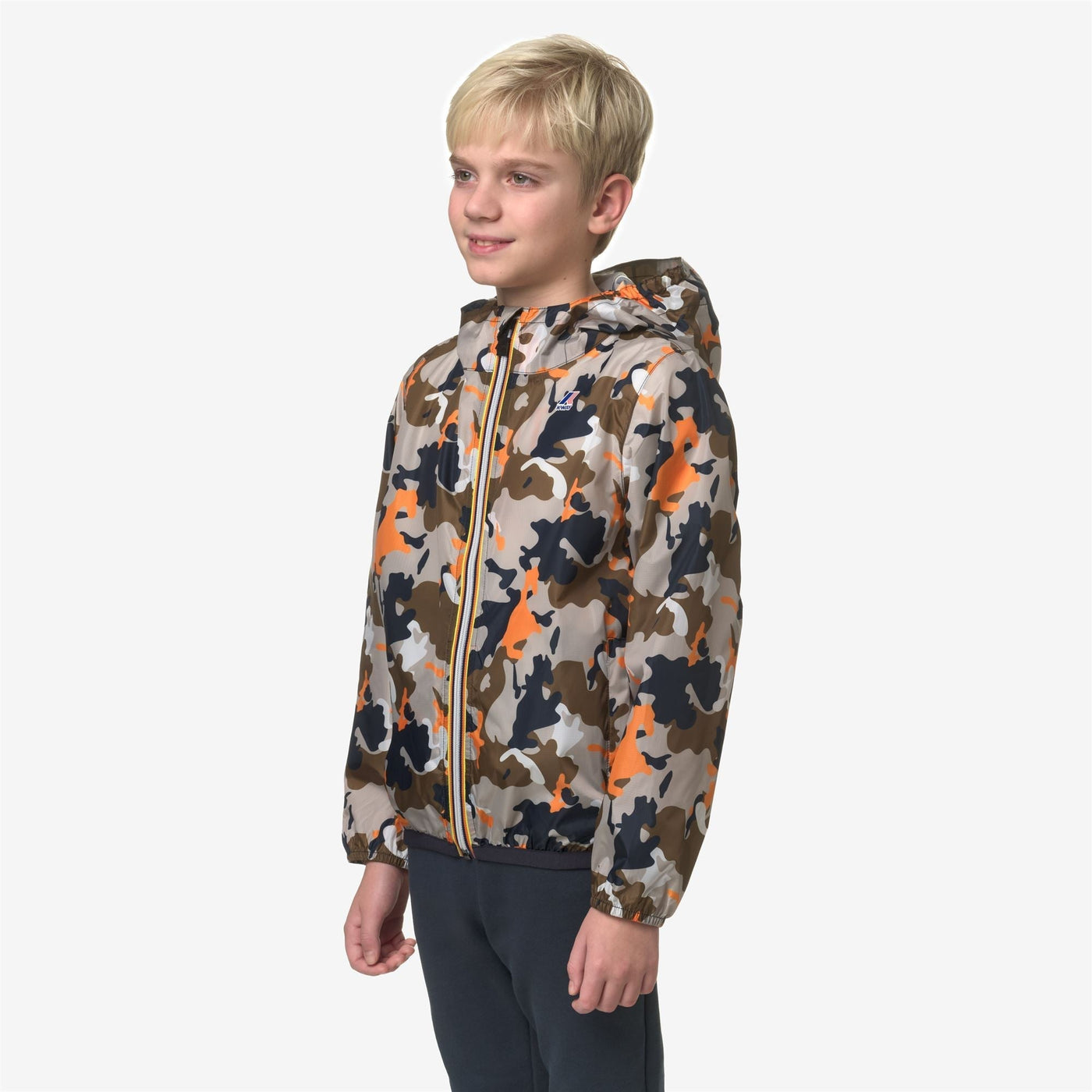 P. LE VRAI 3.0 CLAUDE GRAPHIC - Jackets - Mid - KID UNISEX - CAMO CORDA-ORANGE-BLUE