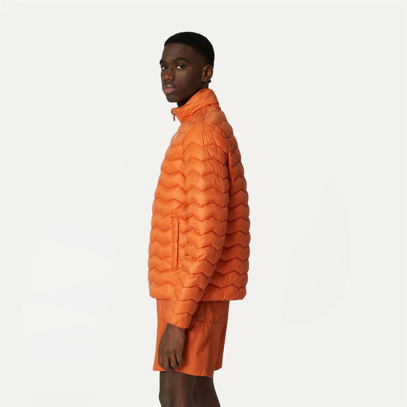 VALENTINE QUILTED WARM - Jackets - Short - MAN - ORANGE COPPER