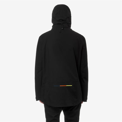 BOZEL 3 LAYERS - SHELL JACKET - Jackets - Mid - MAN - BLACK PURE