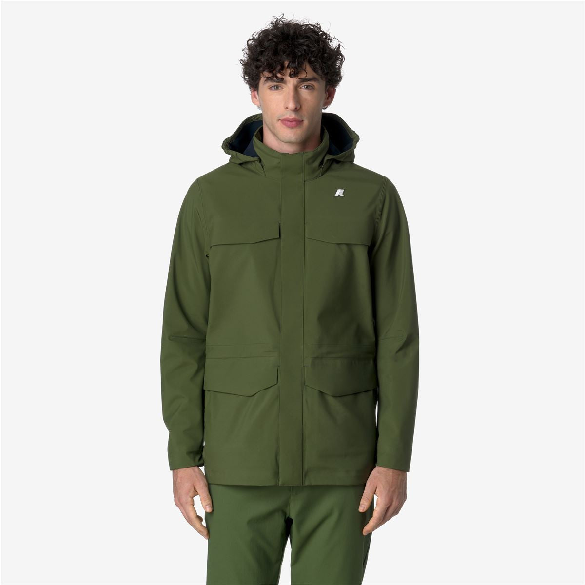 MANPHY BONDED - Jackets - Mid - MAN - GREEN C-BLUE D