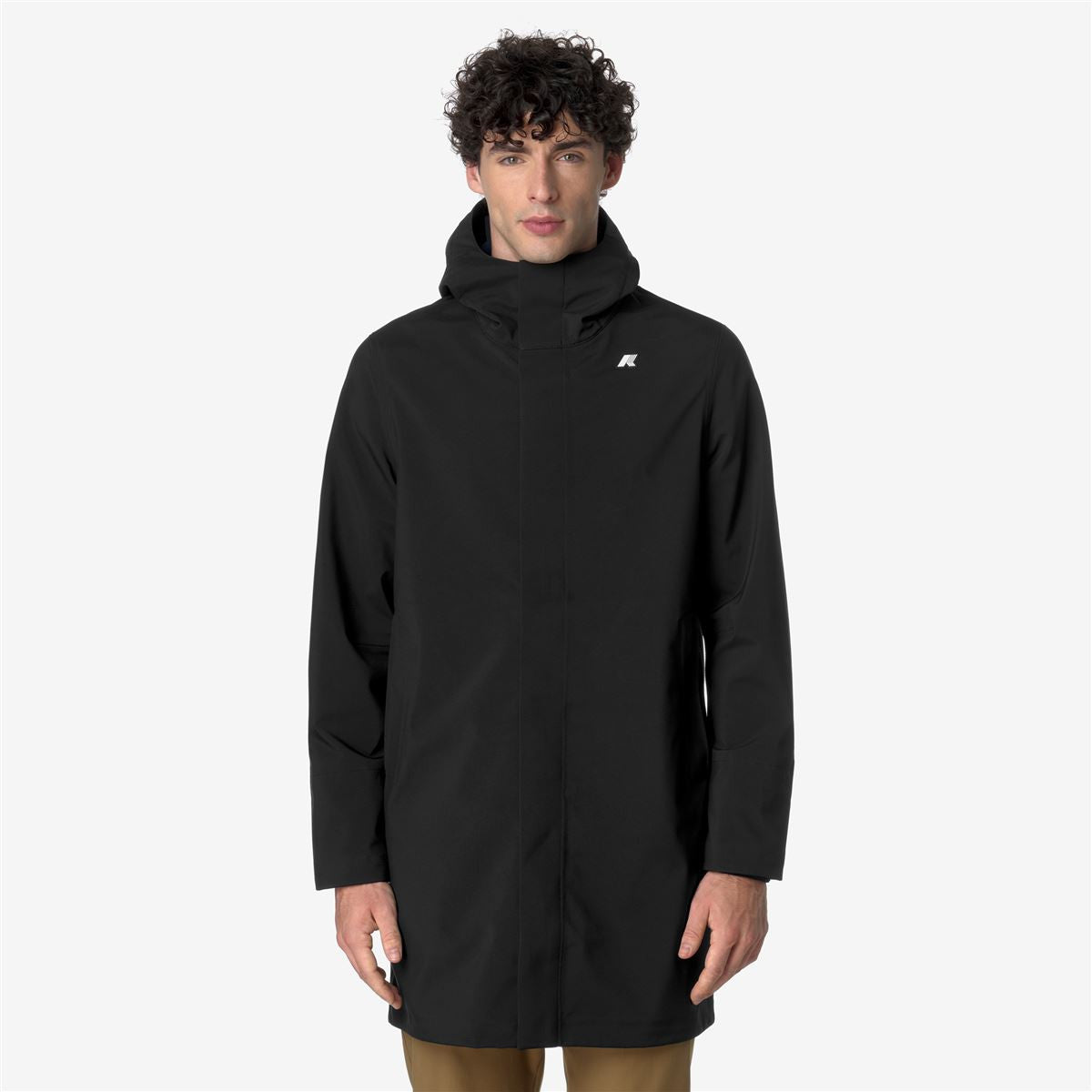 THOMAS BONDED - Jackets - Long - Man - BLACK-BLUE DEPTH