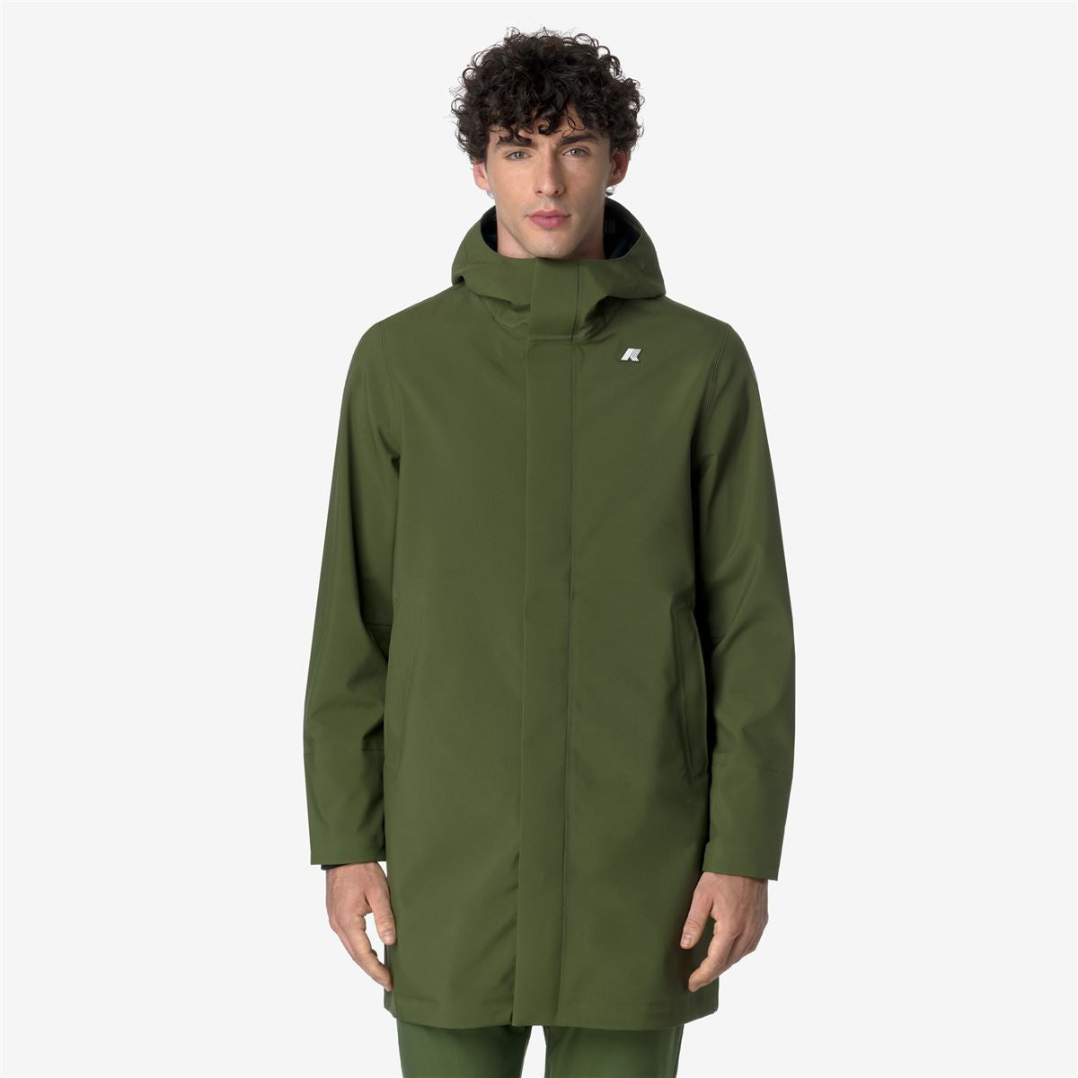 THOMAS BONDED - Jackets - Long - MAN - GREEN C-BLUE D