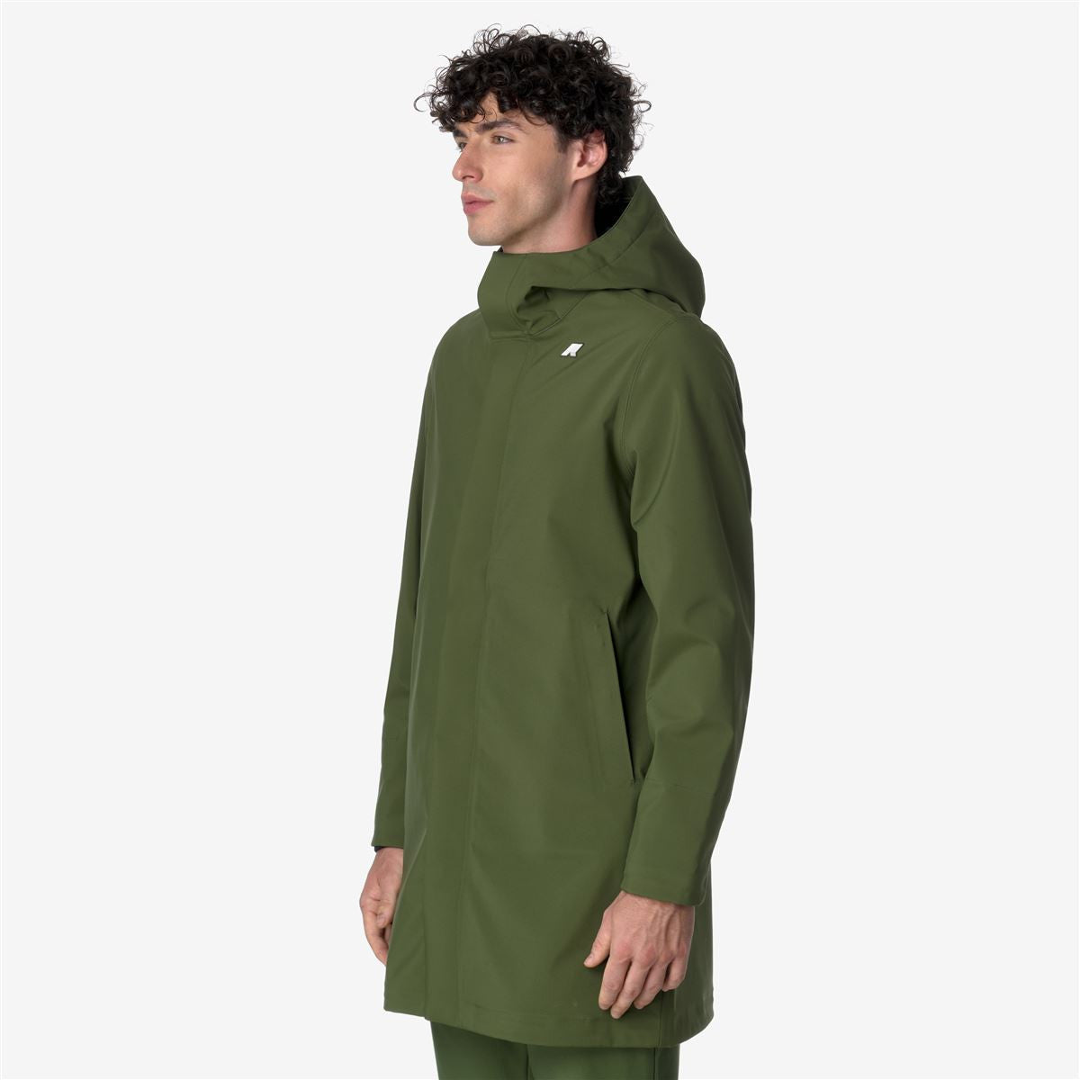 THOMAS BONDED - Jackets - Long - MAN - GREEN C-BLUE D